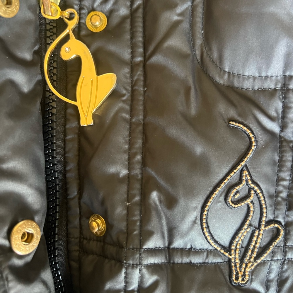 Vintage Y2K Baby Phat Black Puffer Jacket - Picture 9 of 10